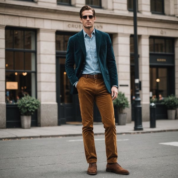 Quelles astuces pour porter des pantalons en velours sans alourdir la silhouette?